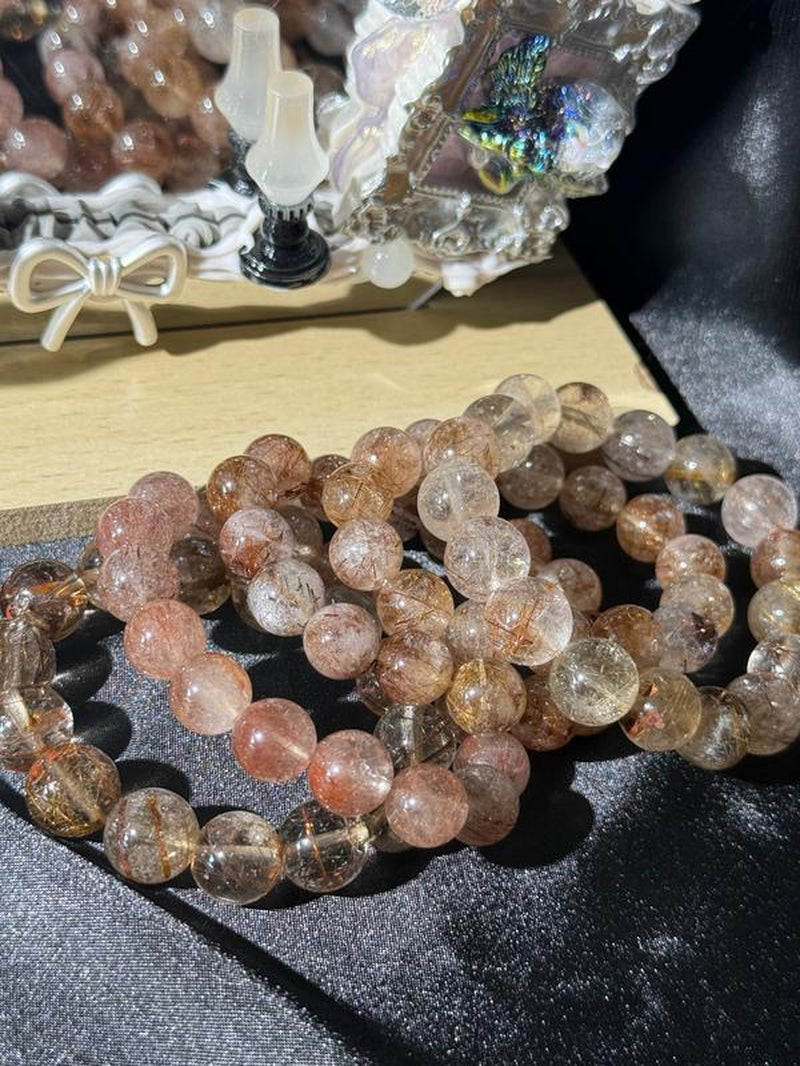 Golden Thread Rutilated Quartz Bracelet