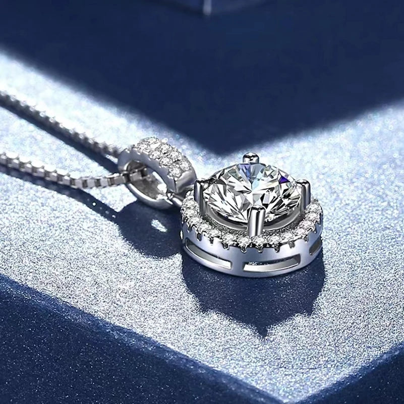 Moissanite Diamond Necklace